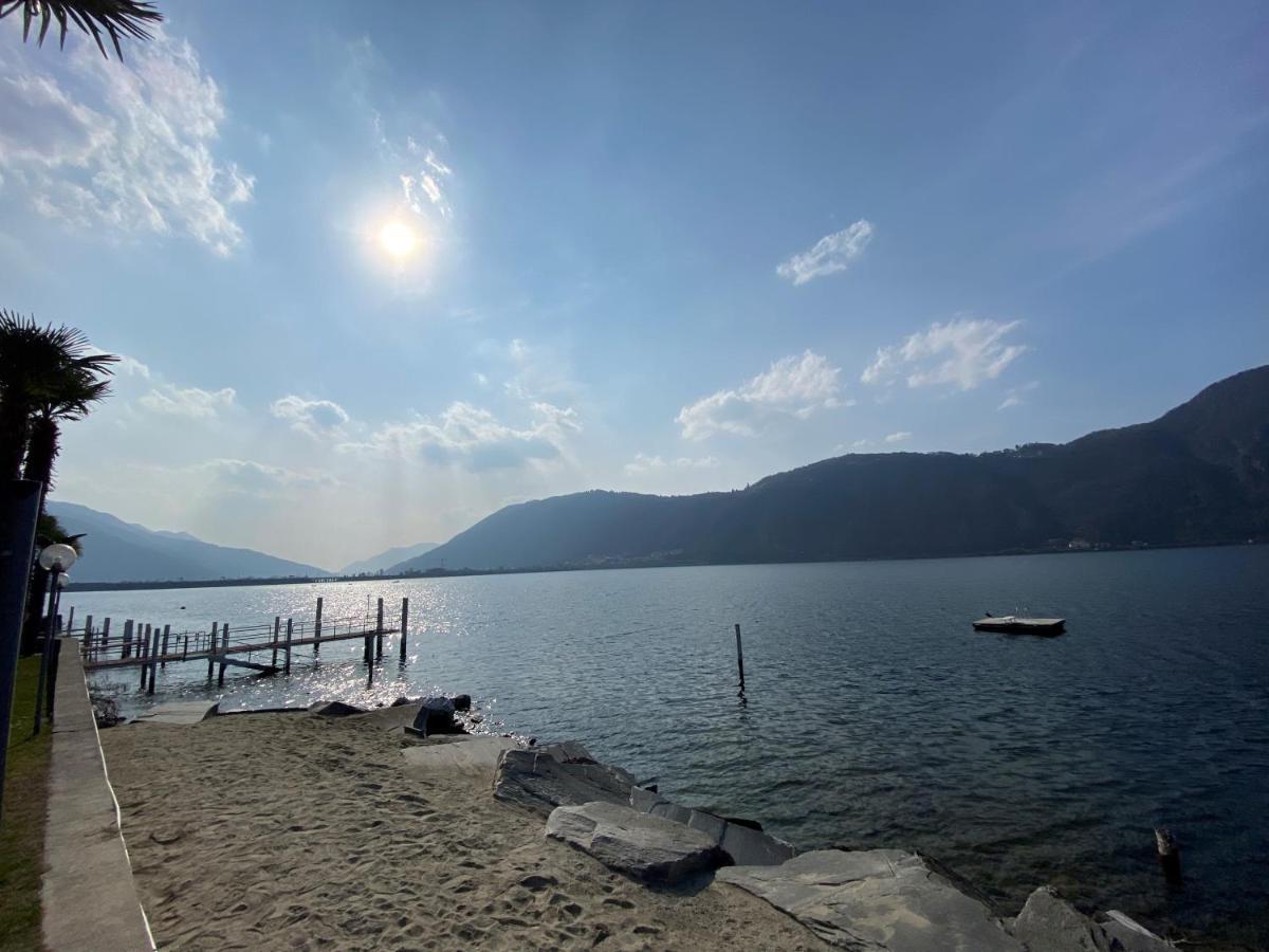 Relax-Lugano Lake Bissone Eksteriør bilde