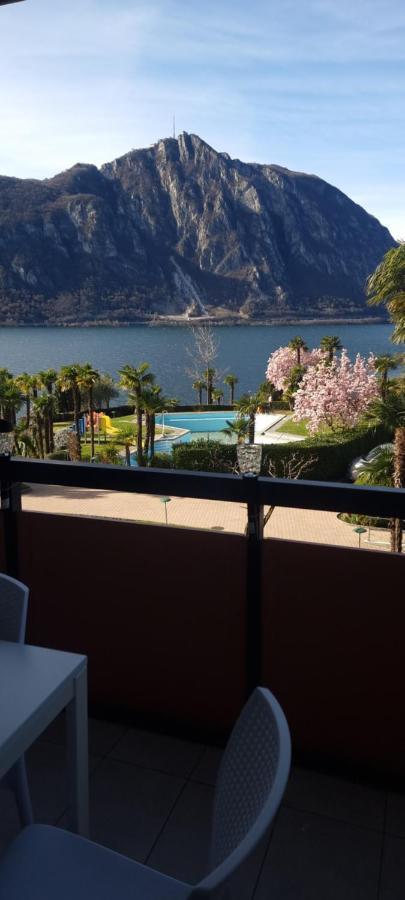 Relax-Lugano Lake Bissone Eksteriør bilde