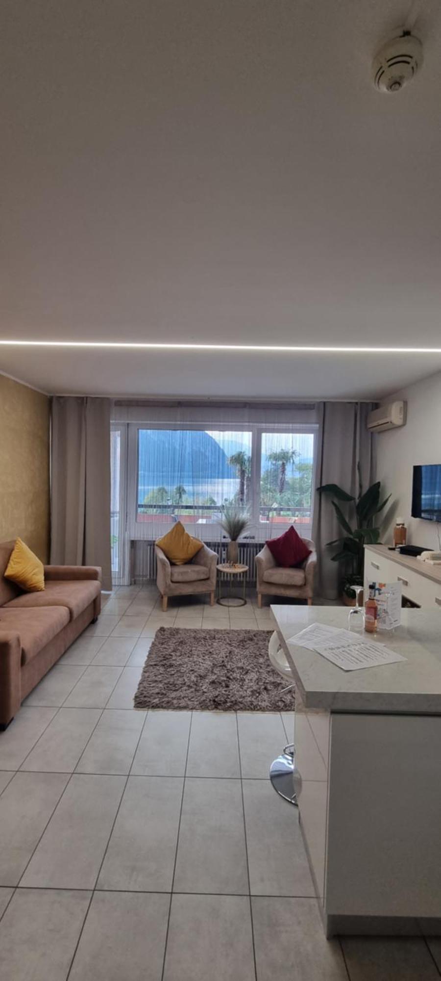 Relax-Lugano Lake Bissone Eksteriør bilde